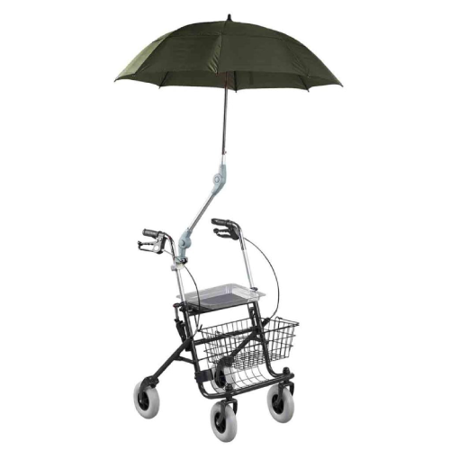 Rollator paraplu incl verstelbare arm tbv buis - TotaalThuisZorg