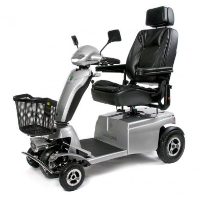 4 wiel Scootmobiel Quingo Vitess 2 - Zilveren 4 wiel scootmobiel