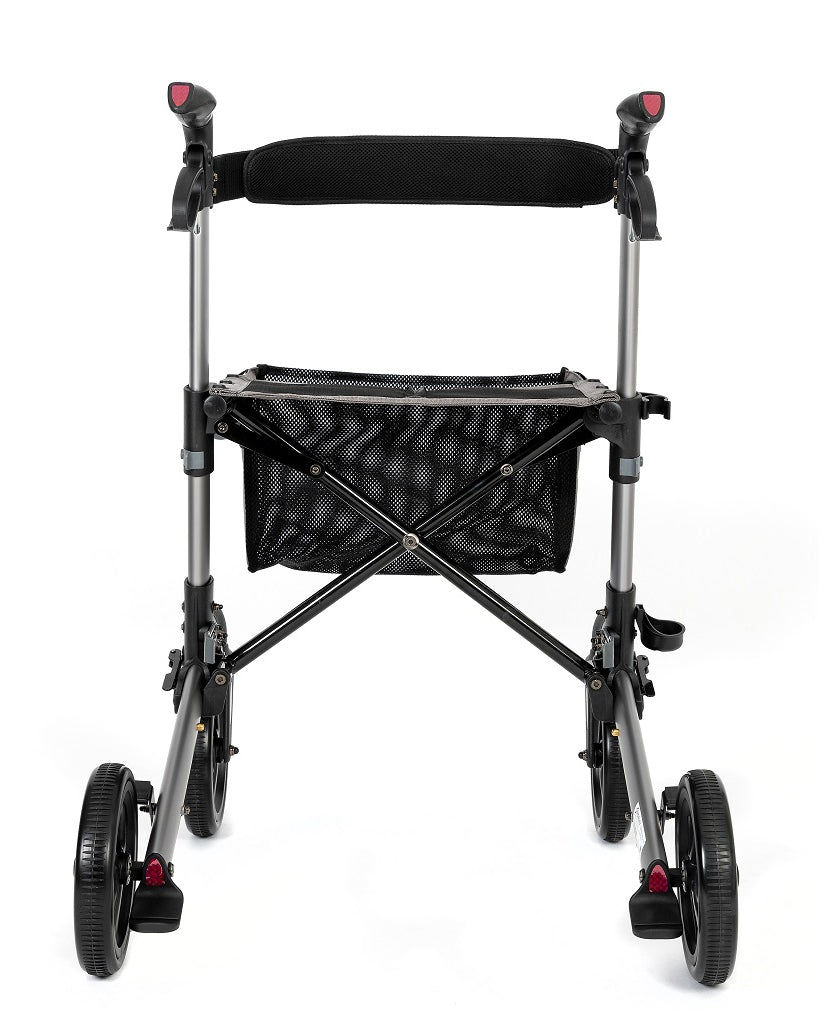 Rollator Track grijs <135 kg - TotaalThuisZorg