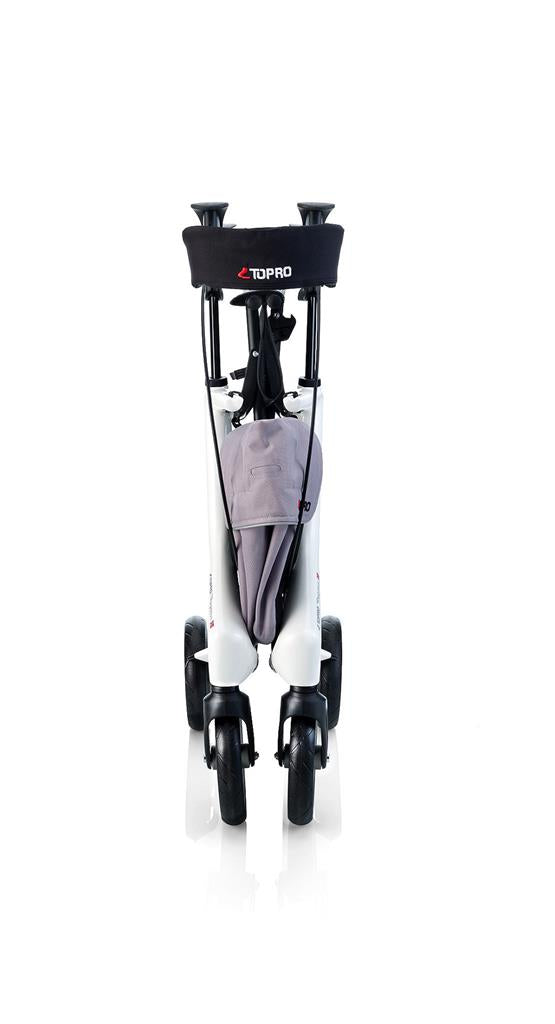 Rollator Topro Pegasus incl rugsteun wit - TotaalThuisZorg