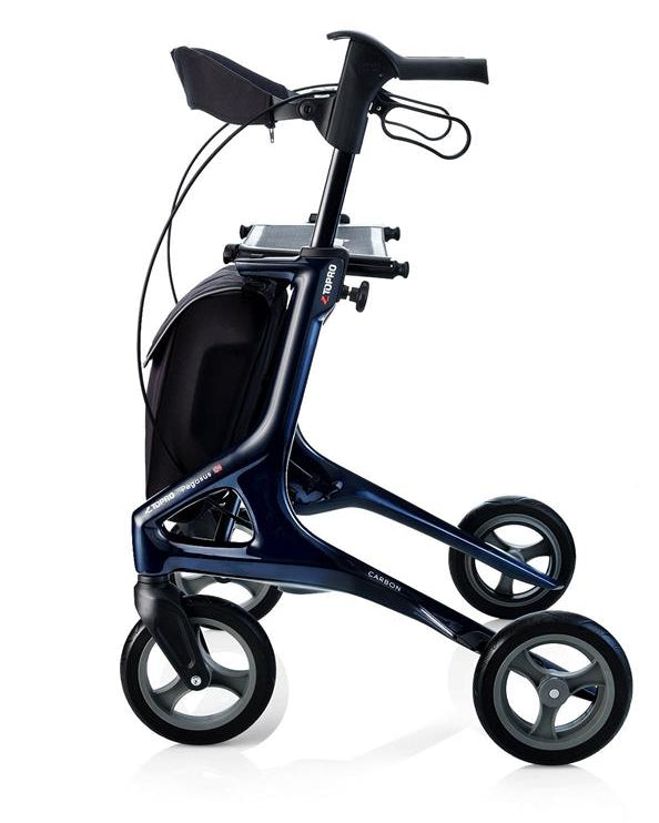 Rollator Topro Pegasus incl rugsteun blauw - TotaalThuisZorg