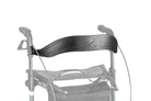Rollator Topro Troja 2G incl rugsteun mt M blue waves 150-200 cm < 150 kg - TotaalThuisZorg