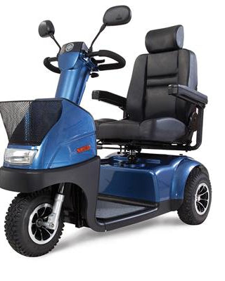 Scootmobiel Breeze C3 blauw incl accu's 80 AH & lader - TotaalThuisZorg