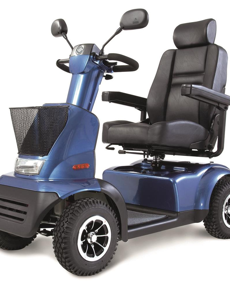 Scootmobiel Breeze C4 blauw incl accu's 50 AH & lader - TotaalThuisZorg