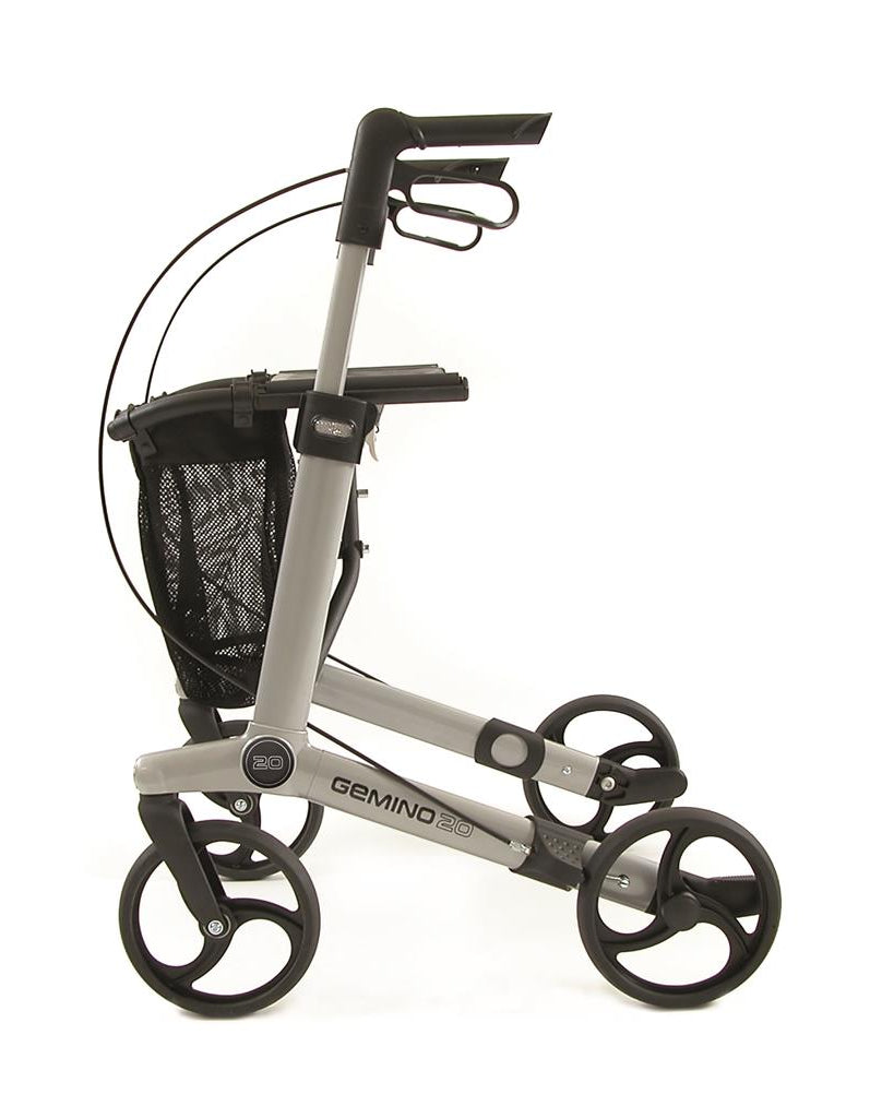 Rollator Gemino 20 grijs 150-200 cm < 150 kg - TotaalThuisZorg