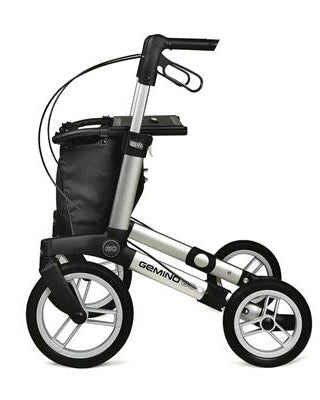 Rollator Gemino 60 zilvergrijs 150-200 cm < 150 kg - TotaalThuisZorg