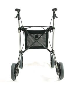 Rollator Gemino 30 incl stokhouder grijs 150-200 cm < 150 kg - TotaalThuisZorg