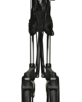 Rollator Gemino 60 zilvergrijs 150-200 cm < 150 kg - TotaalThuisZorg