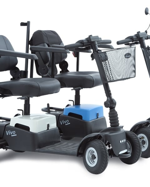 Opvouwbare scootmobiel Life en Mobility Vivo - TotaalThuisZorg