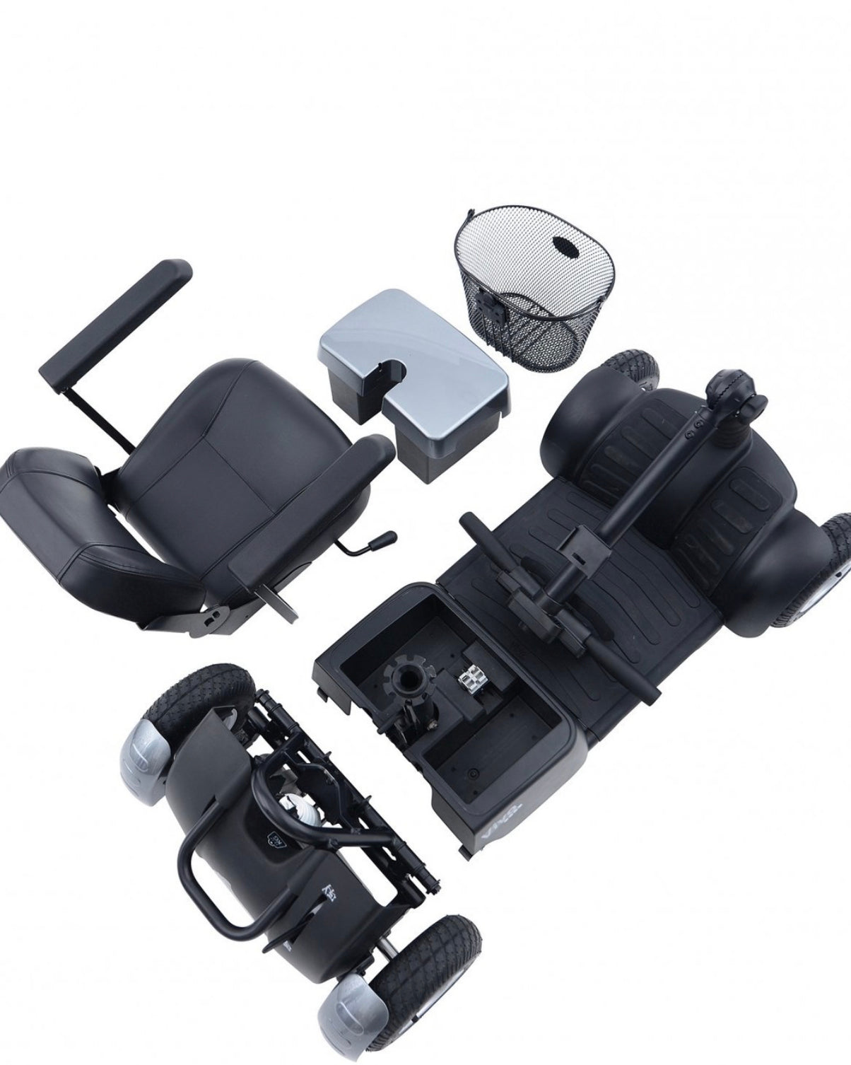 Opvouwbare scootmobiel Life en Mobility Vivo - TotaalThuisZorg