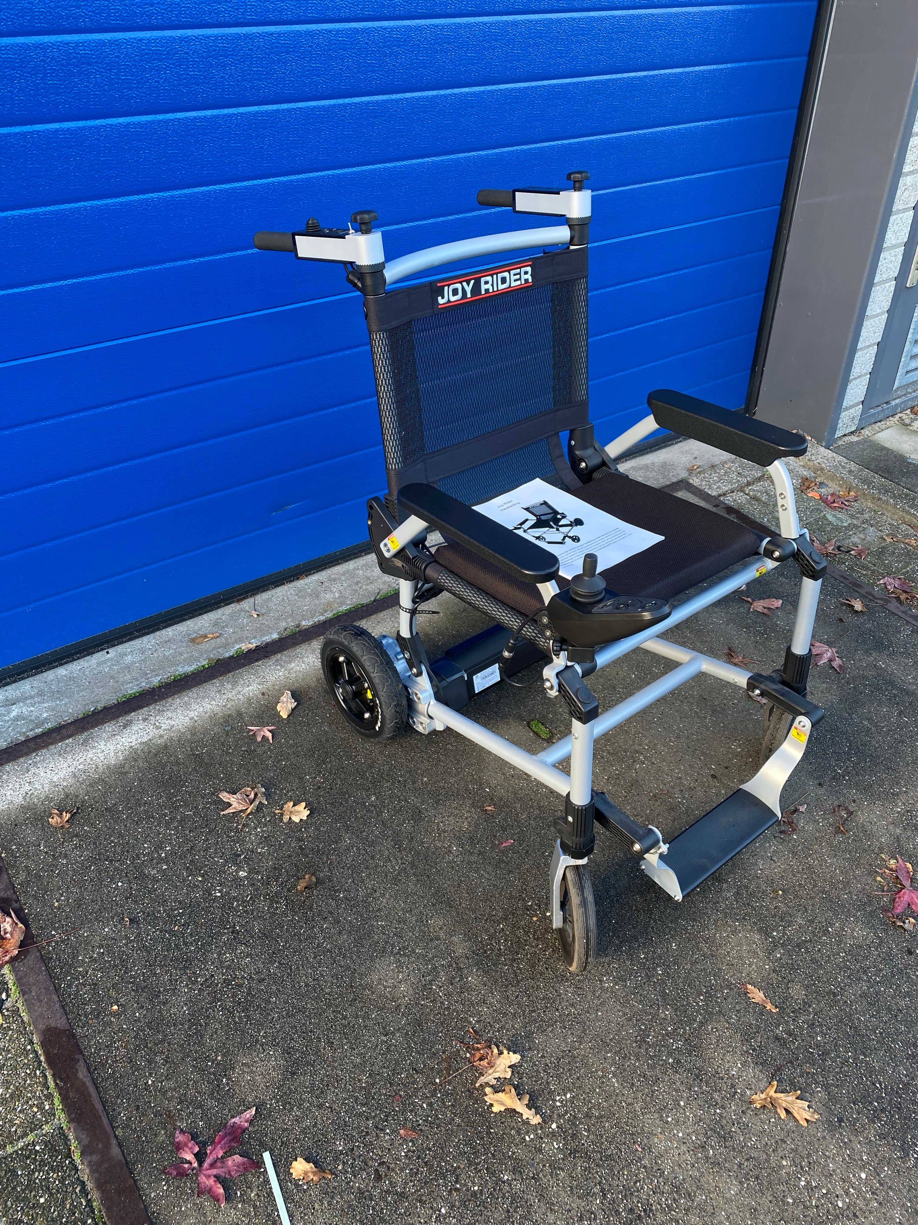 Opvouwbare Elektrische rolstoel Joyrider - TotaalThuisZorg