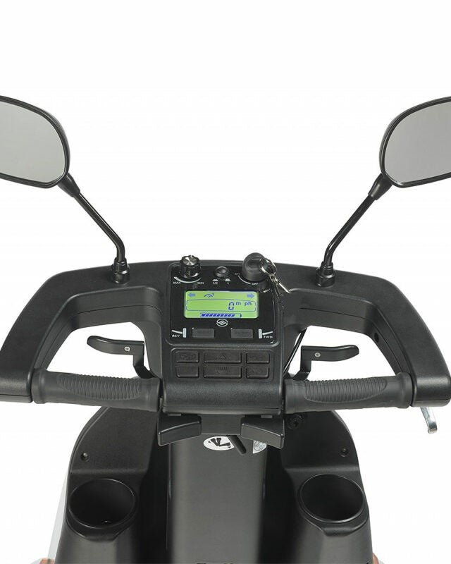 Scootmobiel Breeze C4 Plus zilver incl accu's 50 AH & lader - TotaalThuisZorg