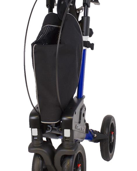 Rollator Topro Odysse incl vervoertas marine blauw 150-200 cm < 150 kg - TotaalThuisZorg