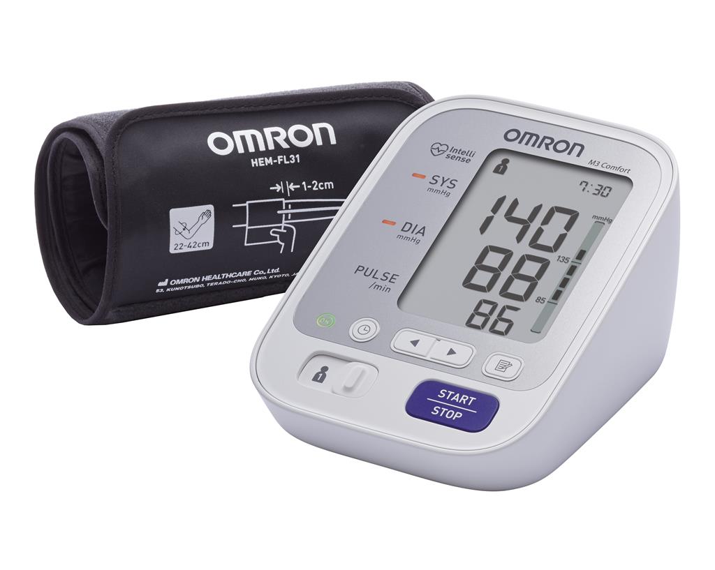 Omron Bloeddrukmeter M3 Comfort - TotaalThuisZorg