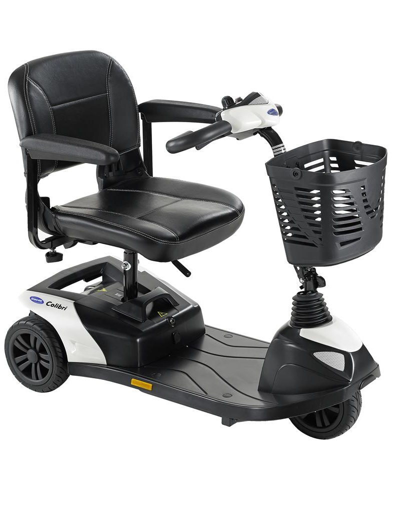 Scootmobiel Colibri 3 diamond silver - TotaalThuisZorg