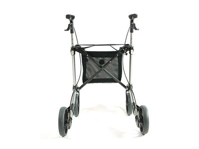 Rollator Gemino 30 incl stokhouder grijs 150-200 cm < 150 kg - TotaalThuisZorg
