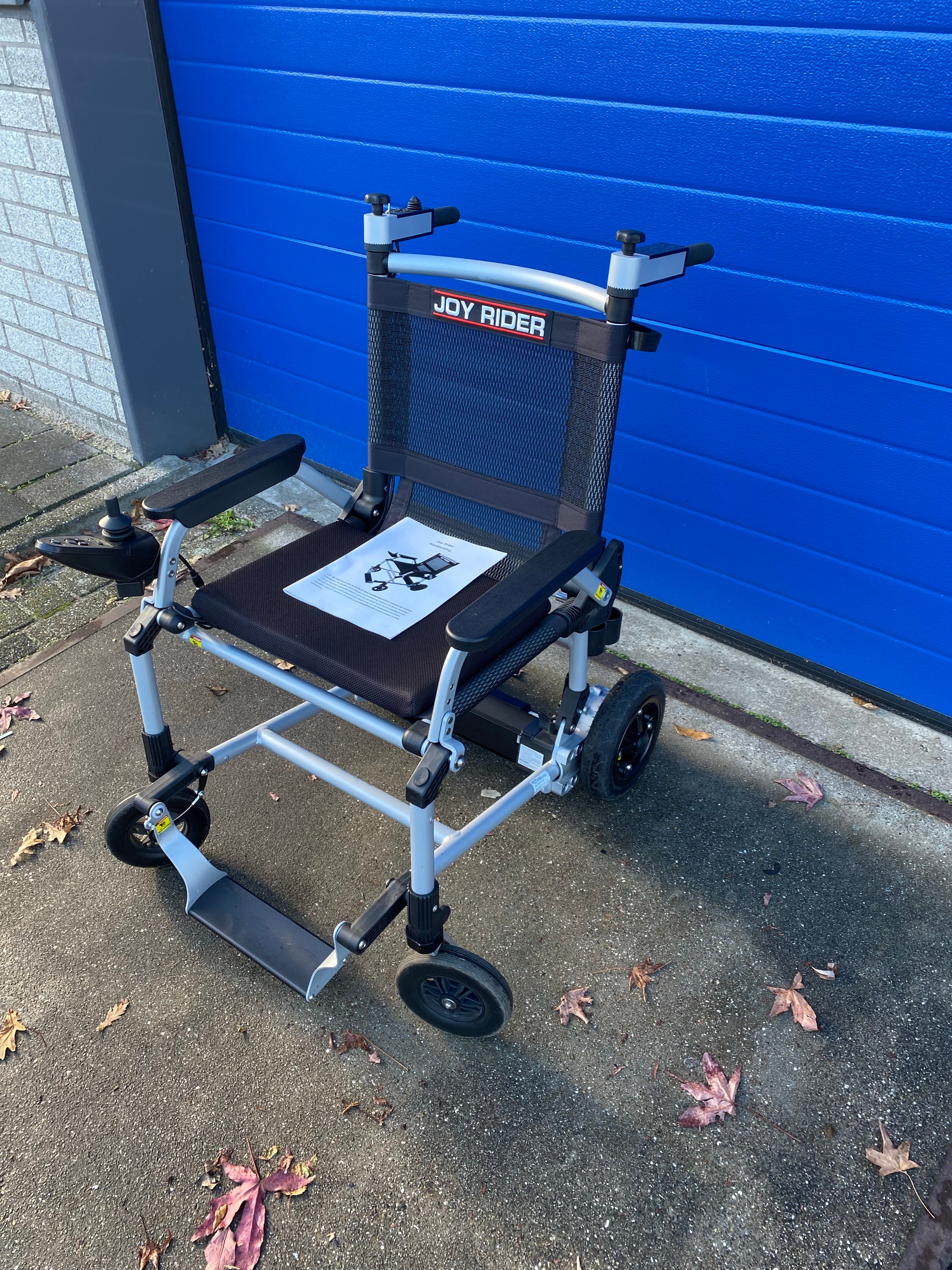 Opvouwbare Elektrische rolstoel Joyrider - TotaalThuisZorg