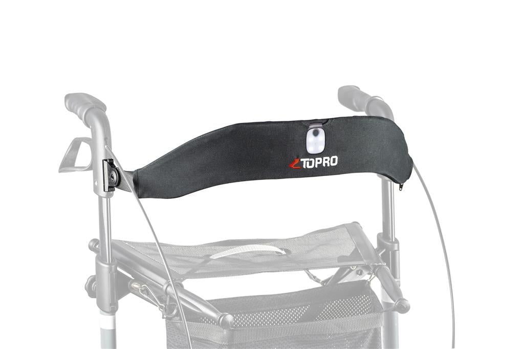 Rollator Topro Troja/Olympos ledlampje incl clip tbv rugsteun of tas - TotaalThuisZorg