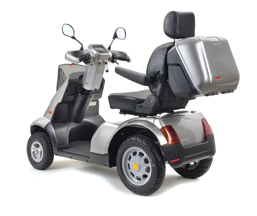 Scootmobiel Breeze S4 incl accu's 80AH & lader - TotaalThuisZorg
